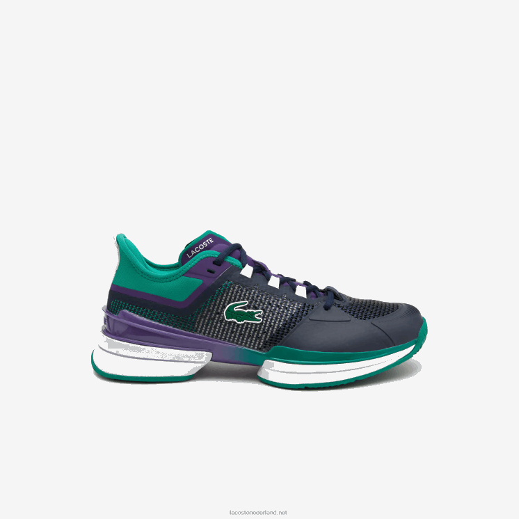 Lacoste ag-lt21 ultra textiel tennisschoenen 0828H1892 zwart turkoois 1s3 Heren