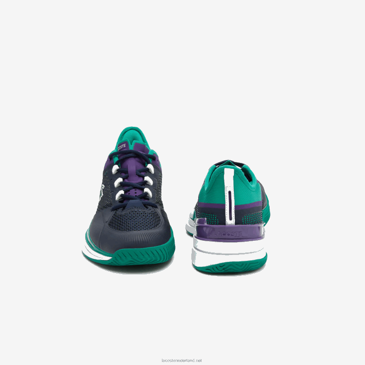 Lacoste ag-lt21 ultra textiel tennisschoenen 0828H1892 zwart turkoois 1s3 Heren