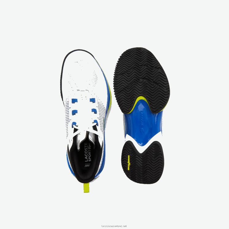 Lacoste ag-lt21 ultra textiel tennisschoenen 0828H1893 wit/blauw 080 Heren