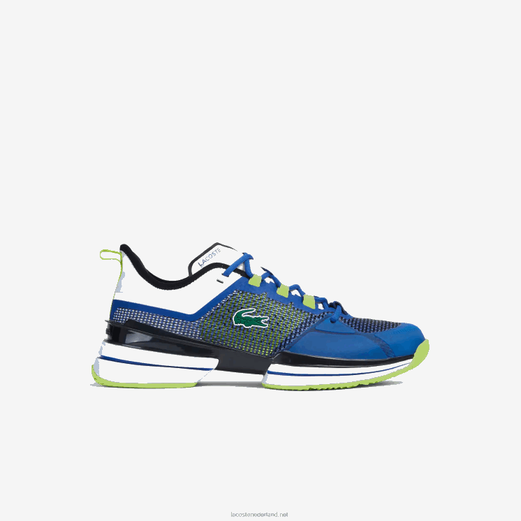 Lacoste ag-lt21 ultra textiel tennisschoenen 0828H1894 blauw zwart 2m7 Heren