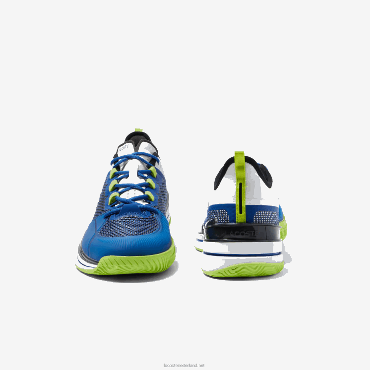 Lacoste ag-lt21 ultra textiel tennisschoenen 0828H1894 blauw zwart 2m7 Heren