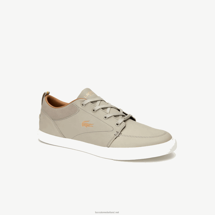 Lacoste bayliss leren bootschoenen 0828H1719 gebroken wit 18c Heren
