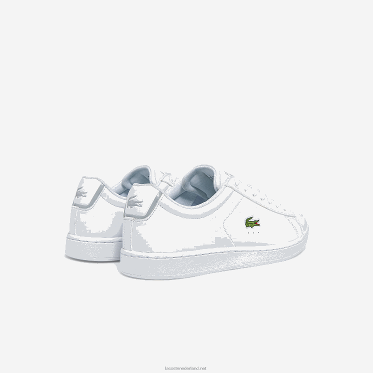 Lacoste carnaby bl leren sneakers 0828H1817 wit 21g Heren