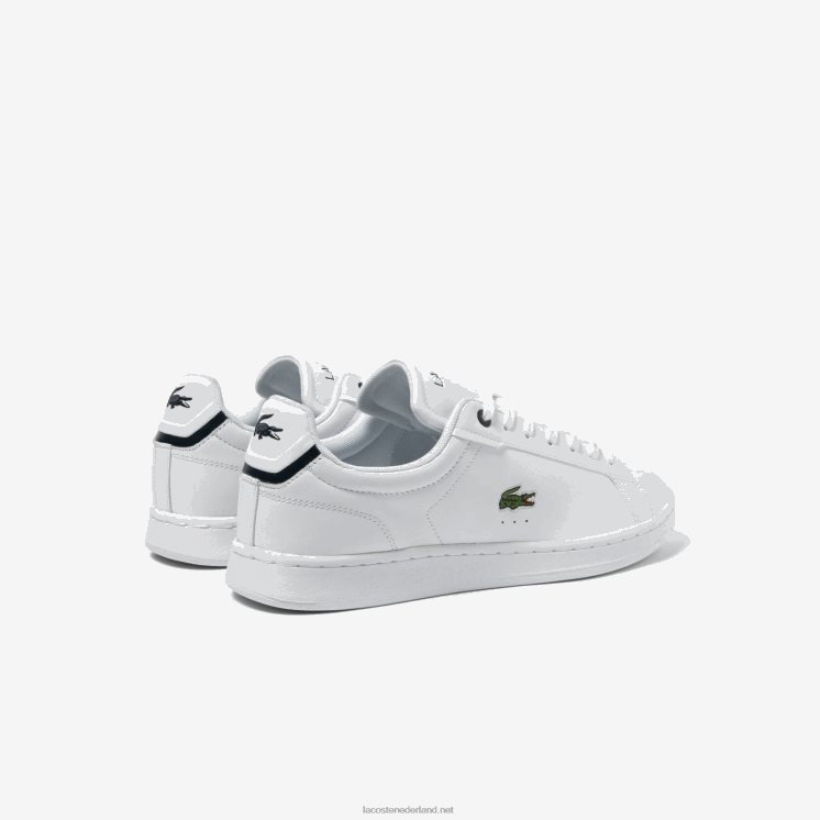 Lacoste carnaby pro bl leren tonale sneakers 0828H1743 wit & marine 042 Heren