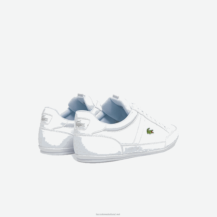 Lacoste chaymon synthetische en leren sneakers 0828H1867 wit 21g Heren