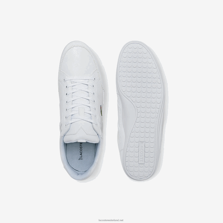 Lacoste chaymon synthetische en leren sneakers 0828H1867 wit 21g Heren