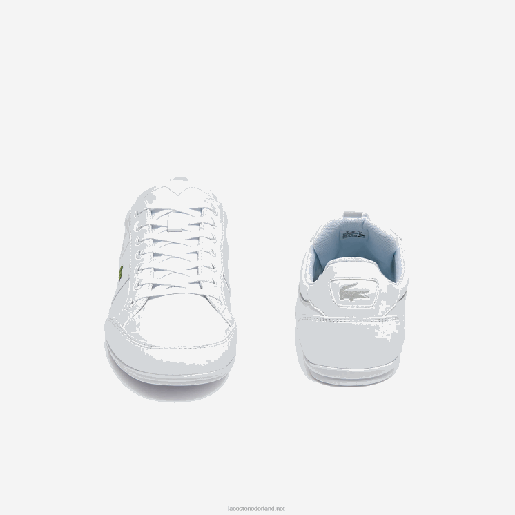 Lacoste chaymon synthetische en leren sneakers 0828H1867 wit 21g Heren