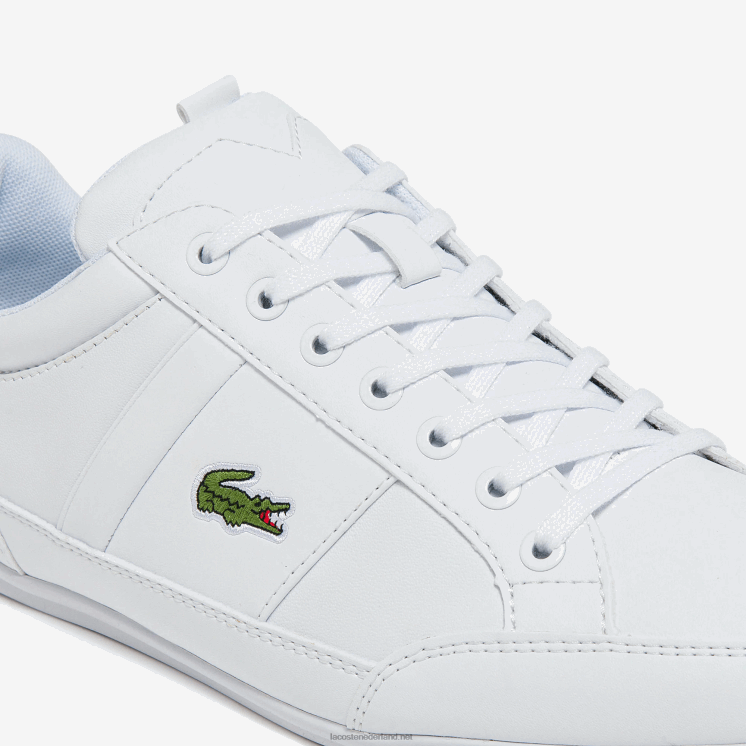 Lacoste chaymon synthetische en leren sneakers 0828H1867 wit 21g Heren