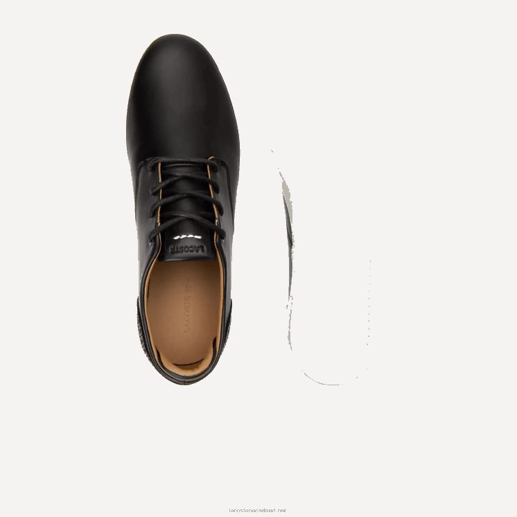 Lacoste esparre club leren sneakers 0828H1718 zwart & gebroken wit 454 Heren
