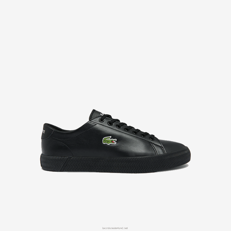 Lacoste gripshot leren en synthetische sneakers 0828H1883 zwart 02u Heren