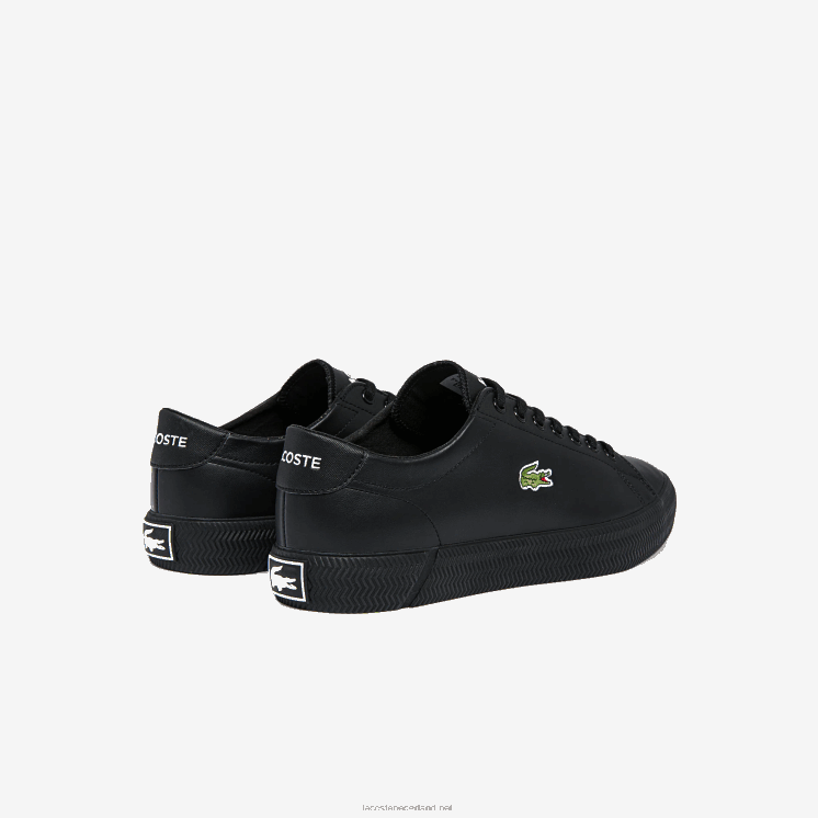 Lacoste gripshot leren en synthetische sneakers 0828H1883 zwart 02u Heren