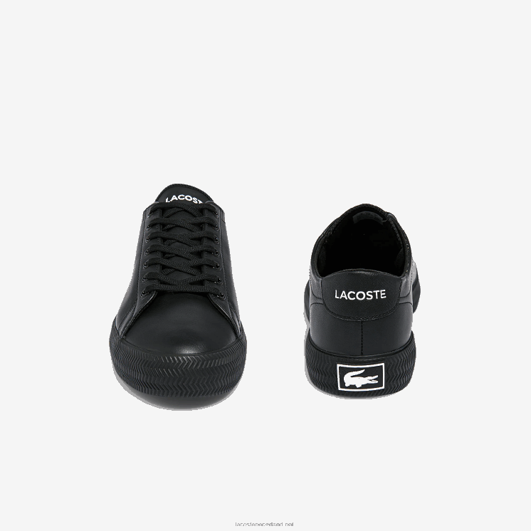 Lacoste gripshot leren en synthetische sneakers 0828H1883 zwart 02u Heren