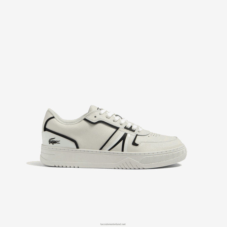 Lacoste l001 baseline leren sneakers 0828H1725 zwart 147 Heren