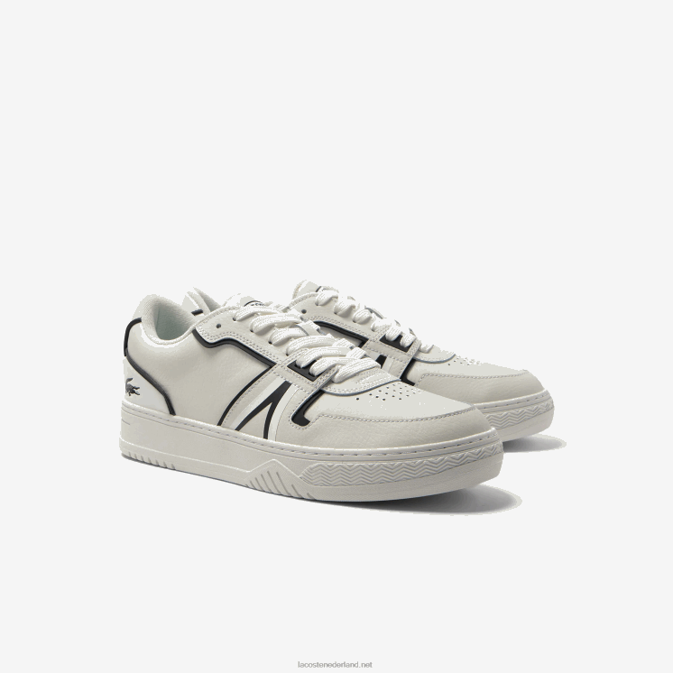 Lacoste l001 baseline leren sneakers 0828H1725 zwart 147 Heren