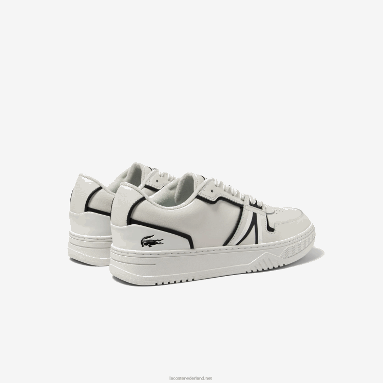 Lacoste l001 baseline leren sneakers 0828H1725 zwart 147 Heren