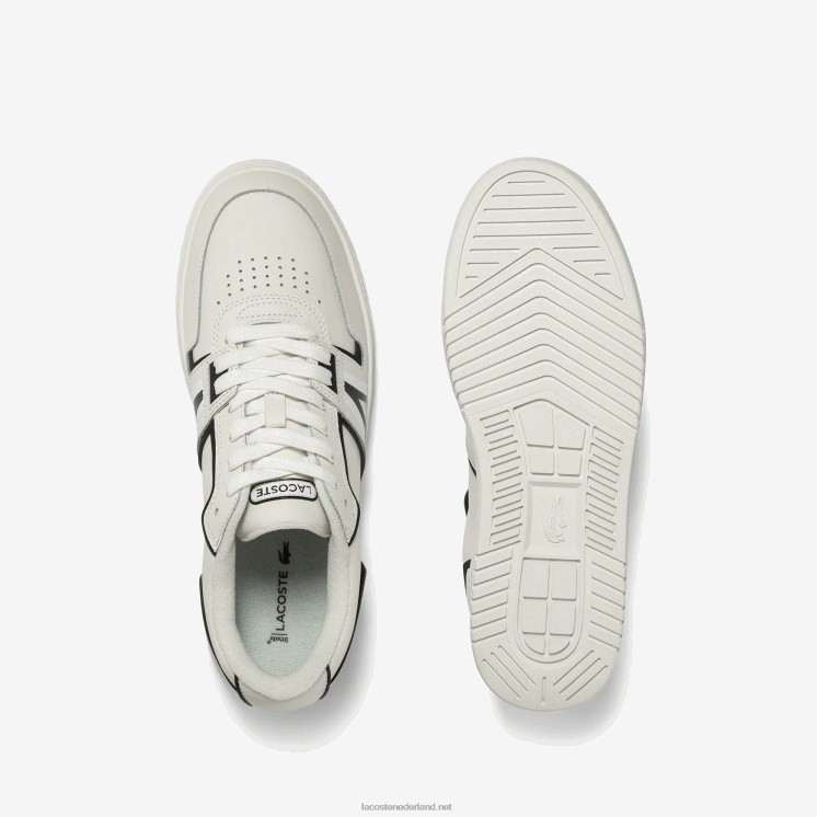 Lacoste l001 baseline leren sneakers 0828H1725 zwart 147 Heren