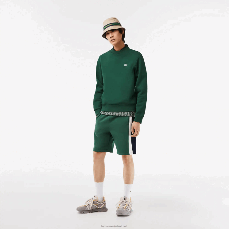 Lacoste l003 active runway textiel sneakers 0828H1732 grijs wit 1e7 Heren