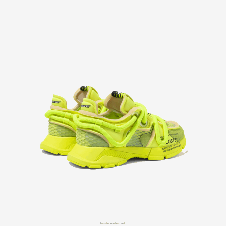 Lacoste l003 active runway textiel sneakers 0828H1733 geel geel 2t7 Heren