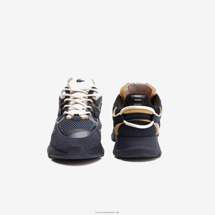 Lacoste l003 neo stoffen sneakers 0828H1697 marine nb0 Heren