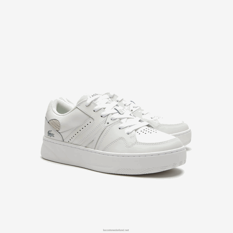 Lacoste l005 leren sneakers 0828H1823 wit 21g Heren