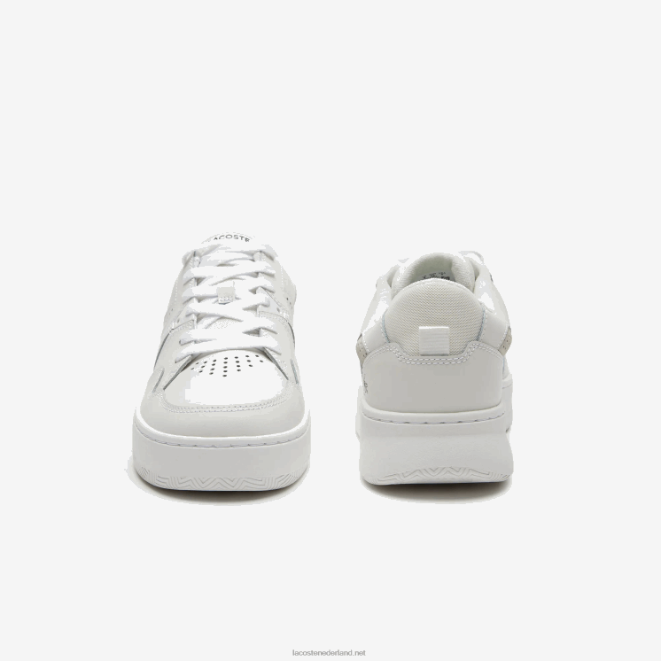 Lacoste l005 leren sneakers 0828H1823 wit 21g Heren