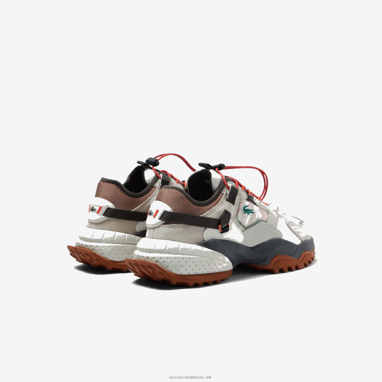 Lacoste l-guard breaker textiel outdoorschoenen 0828H1777 gebroken wit & bruin ow8 Heren