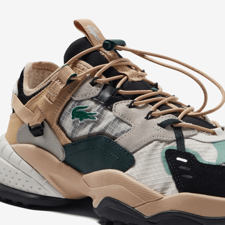 Lacoste l-guard breaker textiel outdoorschoenen 0828H1778 natuurlijk zwart nb1 Heren