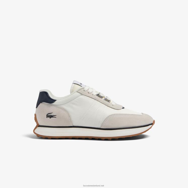 Lacoste l-spin stoffen sneakers 0828H1748 wit & marine 042 Heren