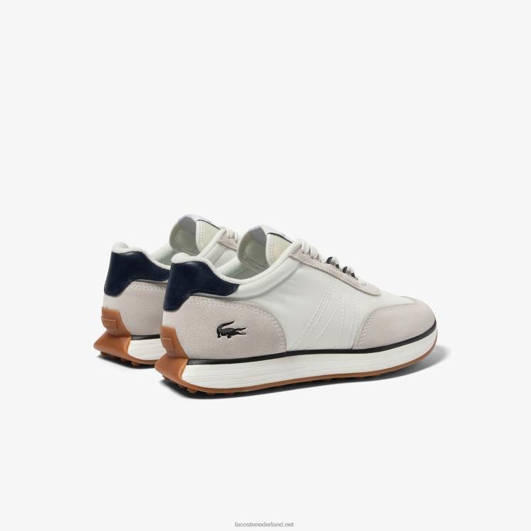 Lacoste l-spin stoffen sneakers 0828H1748 wit & marine 042 Heren