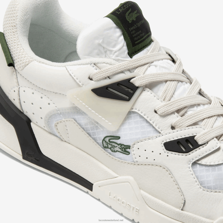 Lacoste lt125 leren sneakers 0828H1730 wit & gebroken wit 65t Heren