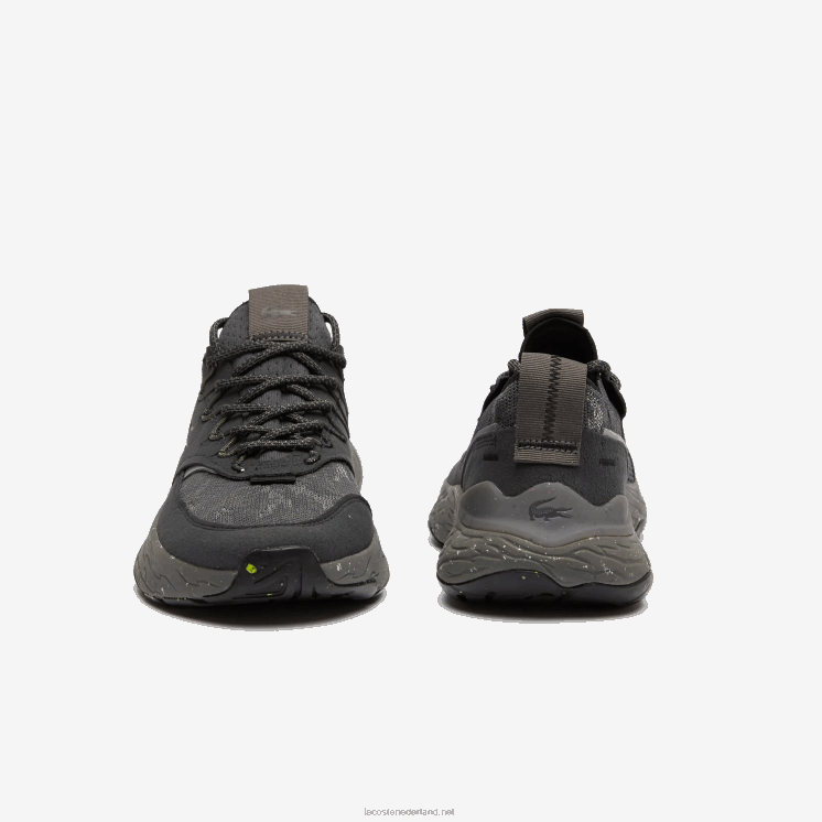 Lacoste re-comfort sneakers van synthetisch en textiel 0828H1783 zwart 02u Heren