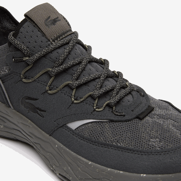 Lacoste re-comfort sneakers van synthetisch en textiel 0828H1783 zwart 02u Heren