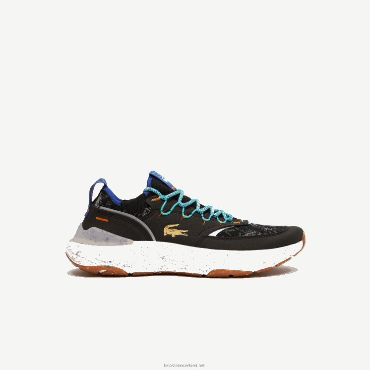 Lacoste re-comfort sneakers van synthetisch en textiel 0828H1835 zwart & gebroken wit 454 Heren