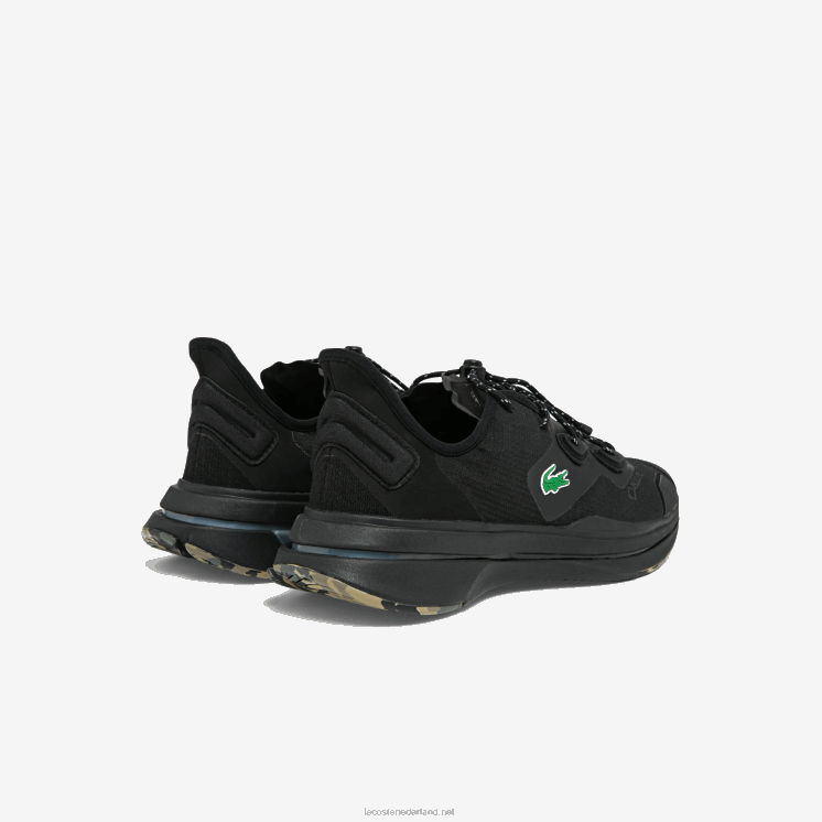 Lacoste run spin ultra gtx textiel sneakers 0828H1838 zwart 02u Heren