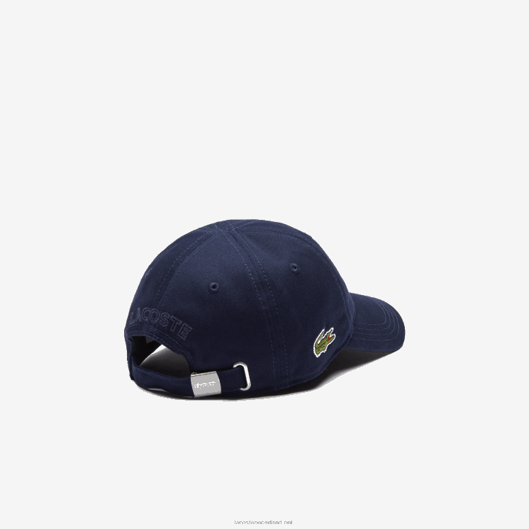 Lacoste stevige gabardine dop 0828H2278 marineblauw 166 kinderen