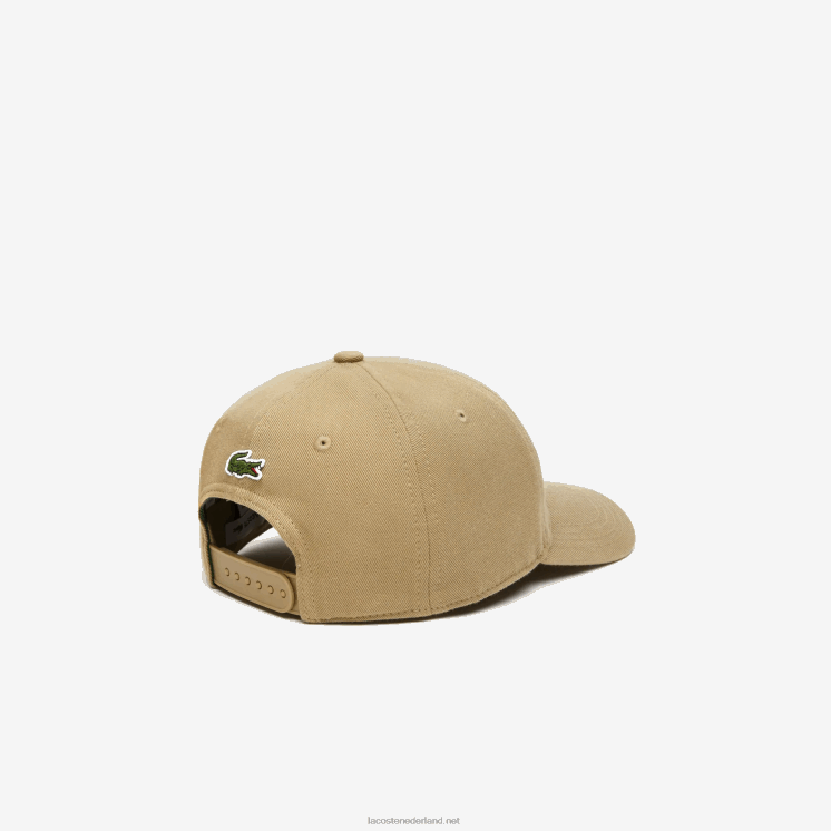 Lacoste verstelbare dop met contrasterende oogjes 0828H2167 beige cb8 kinderen