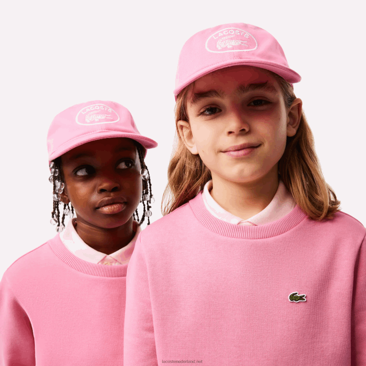 Lacoste verstelbare dop met contrasterende oogjes 0828H2169 roze 2r3 kinderen