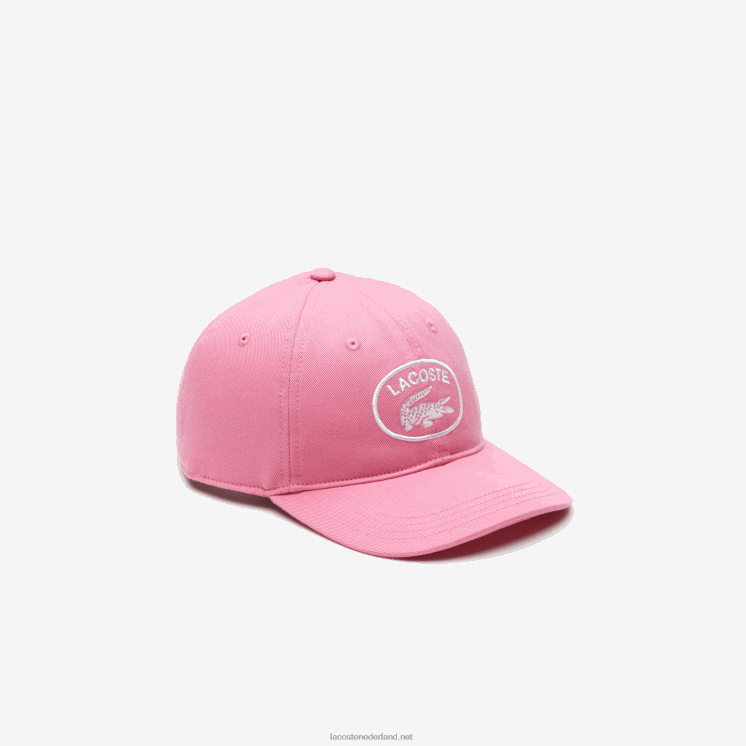 Lacoste verstelbare dop met contrasterende oogjes 0828H2169 roze 2r3 kinderen