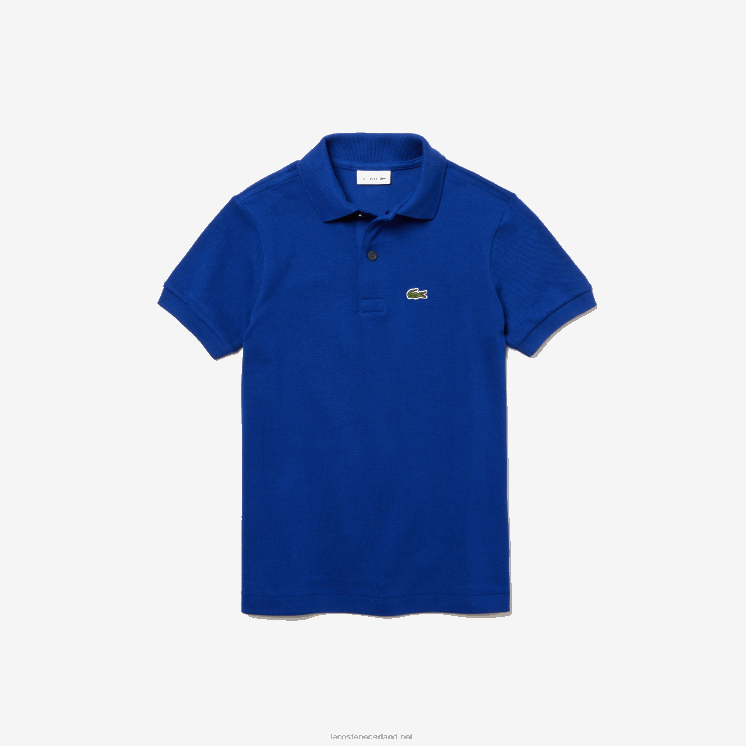 Lacoste Petit piqué polo met normale pasvorm 0828H3182 marineblauw x0u kinderen