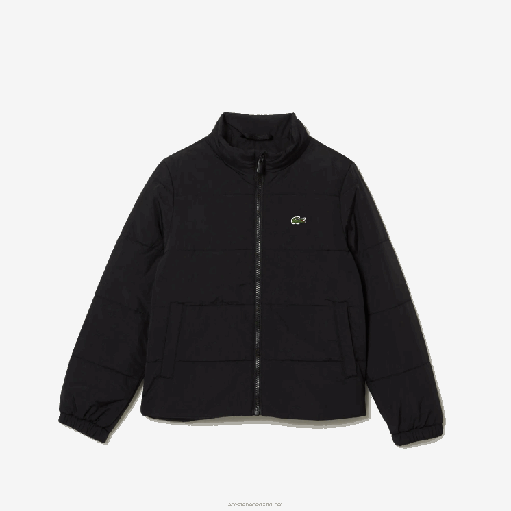 Lacoste gepofte jas 0828H3238 zwart 031 kinderen