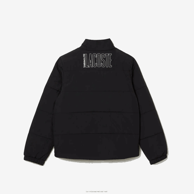 Lacoste gepofte jas 0828H3238 zwart 031 kinderen