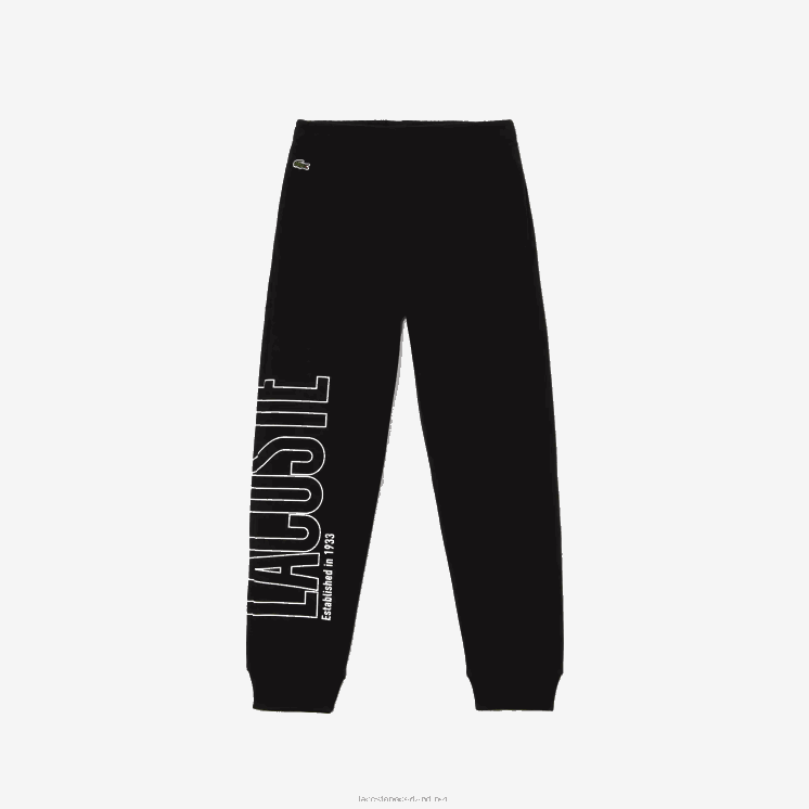 Lacoste merk trainingsbroek 0828H3187 zwart 031 kinderen