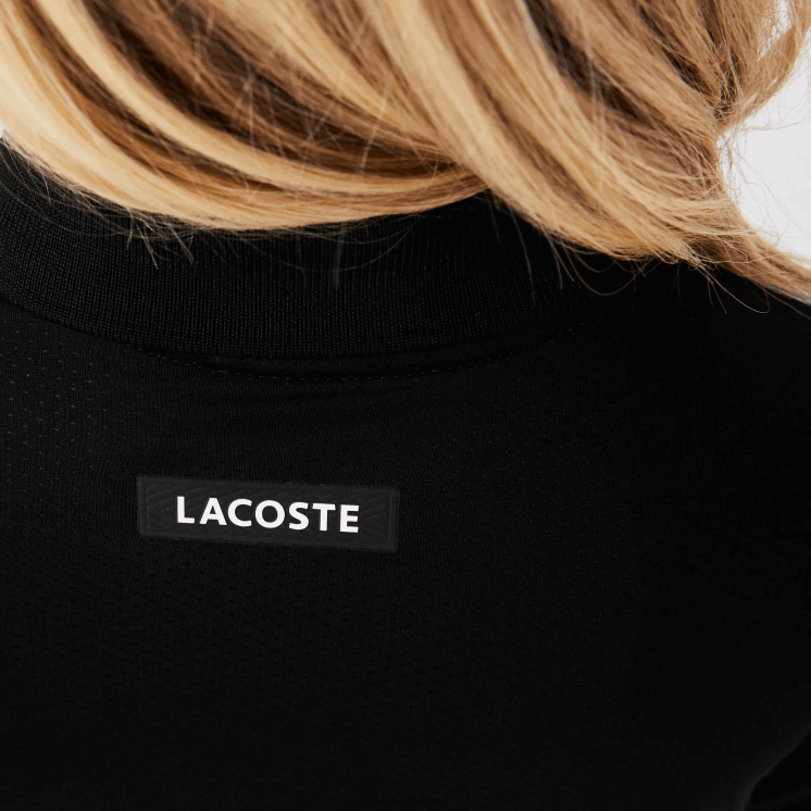 Lacoste sport colorblock tennispolo 0828H3150 zwart blauw wit 7ke kinderen