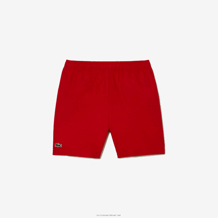 Lacoste sportieve diamanten korte broek 0828H3073 rood 240 kinderen