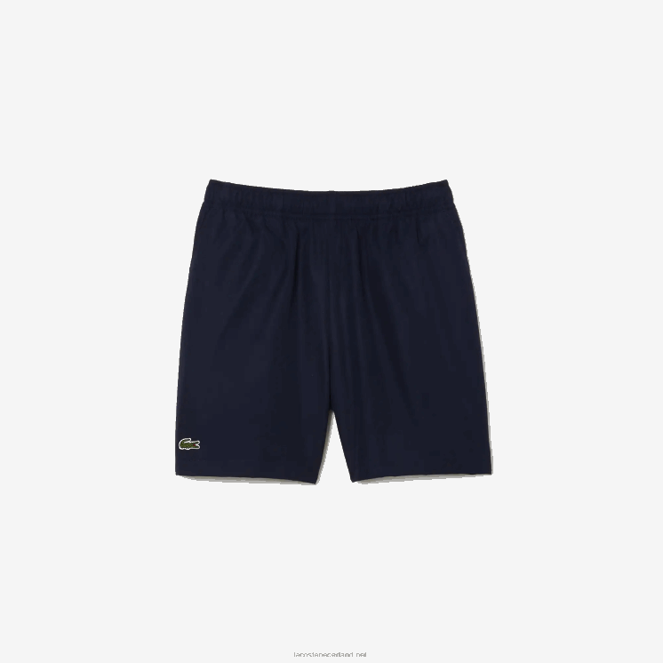 Lacoste sportieve diamanten korte broek 0828H3076 marineblauw 166 kinderen