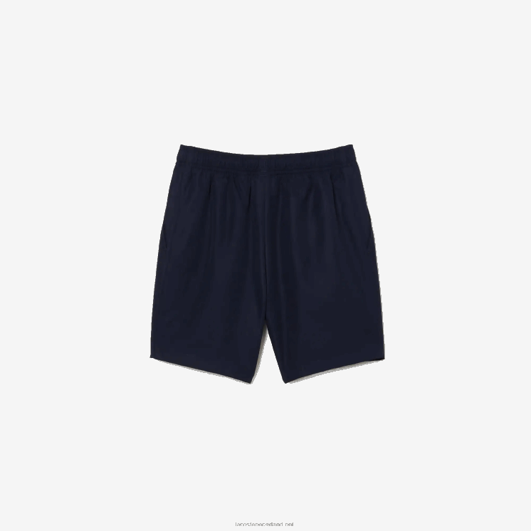 Lacoste sportieve diamanten korte broek 0828H3076 marineblauw 166 kinderen