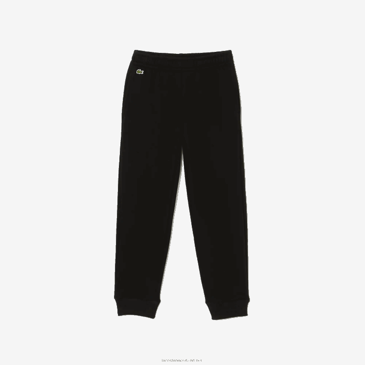 Lacoste trainingsbroek met kleurvlakken 0828H3196 zwart 031 kinderen