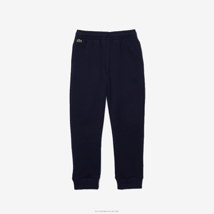 Lacoste trainingsbroek met kleurvlakken 0828H3197 marineblauw 166 kinderen
