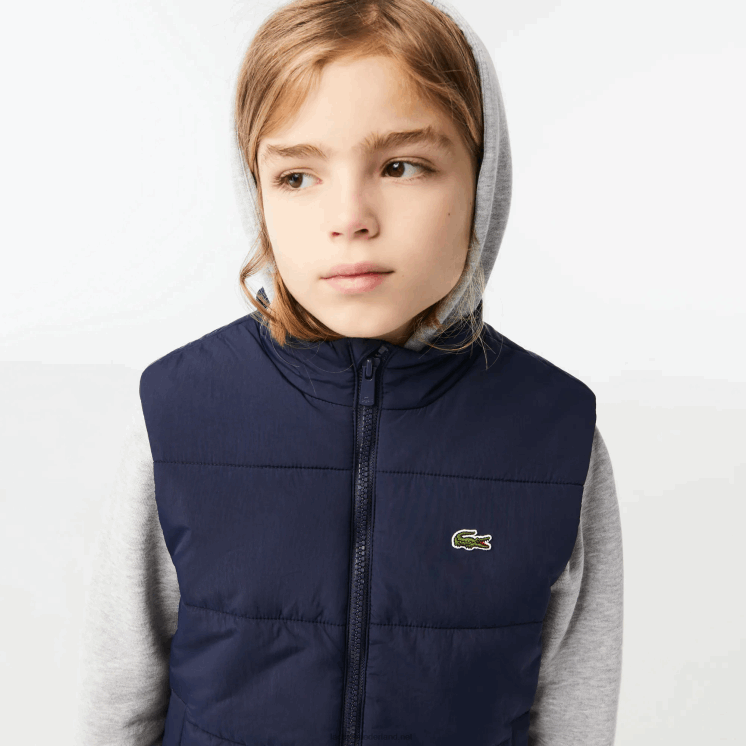 Lacoste waterafstotend vest 0828H3213 marineblauw 166 kinderen