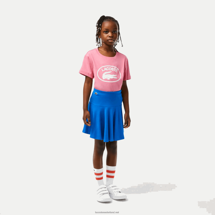 Lacoste stretch minirokje 0828H3097 blauwe kxb meisjes
